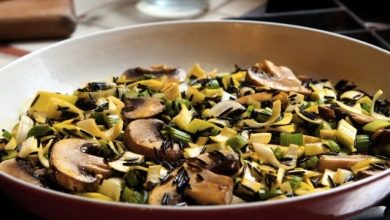 Photo of Pilaf au riz sauvage et aux champignons
