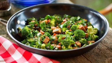Photo of Poêle à frire au tempeh et aux légumes