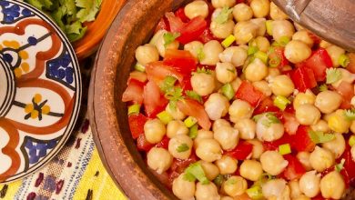 Photo of Pois chiches aux tomates et au gingembre