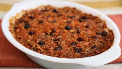 Photo of Pudding de Pâque aux carottes et aux pommes