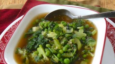 Photo of Soupe végétarienne rapide avec couscous ou quinoa