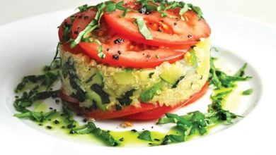 Photo of Quinoa aux tomates, courgettes et basilic