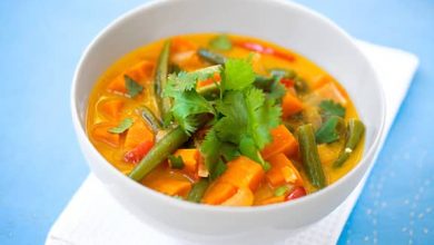 Photo of Ragoût de patates douces aux épices thaïlandaises