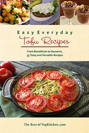 Couverture de livre électronique Easy Everyday Tofu Recipes
