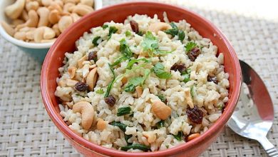 Photo of Riz basmati brun parfumé et pilaf aux noix de cajou