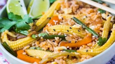 Photo of Riz frit aux légumes à la chinoise