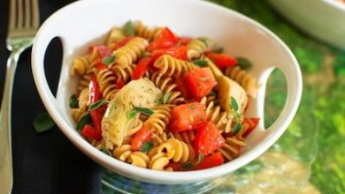 Photo of Rotelle aux tomates, artichauts et basilic