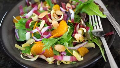 Photo of Salade de Verts de Printemps aux Endives et Oranges