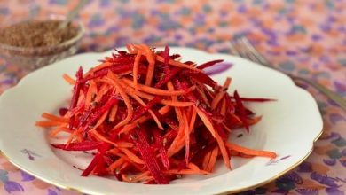 Photo of Salade de betteraves râpées et carottes