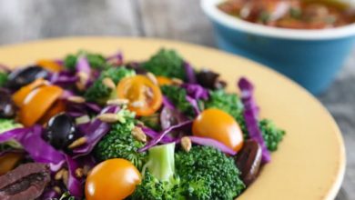Photo of Salade de brocoli et chou rouge