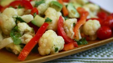 Photo of Salade de chou-fleur et avocat