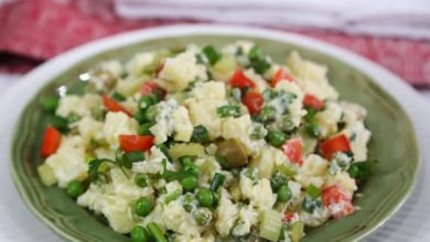 Photo of Salade de pommes de terre colorée et crémeuse
