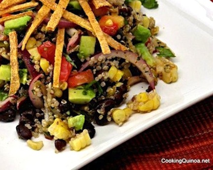 Salade de quinoa à la mexicaine