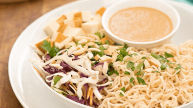 Photo of Salade de ramen au tofu