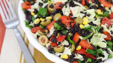 Photo of Salade de riz aux olives