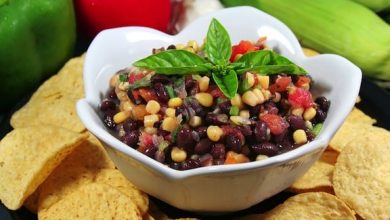 Photo of Salsa aux haricots noirs et au maïs