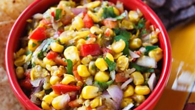 Photo of Salsa de maïs frais et tomates