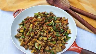 Photo of Sauté de légumes au tempeh au gingembre