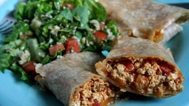 Photo of Burritos au tofu brouillé