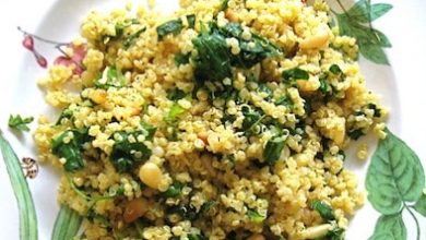 Photo of Pilaf simple au chou frisé et au quinoa