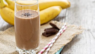 Photo of Smoothie Moka Maca Banane