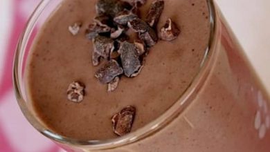 Photo of Smoothie aux bombes au chocolat et aux cerises