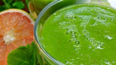 Photo of Smoothie vert fruité