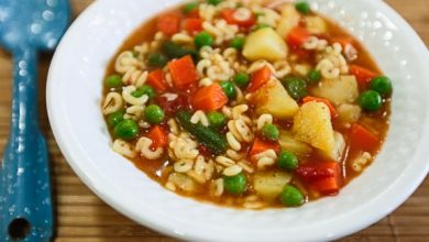 Photo of Soupe à l’alphabet