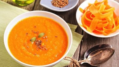 Photo of Soupe épicée aux carottes et à l’orange