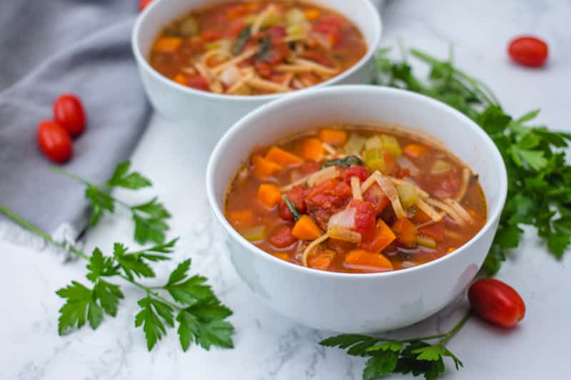 Soupe Minestrone Italienne Classique - Recettes Du Monde