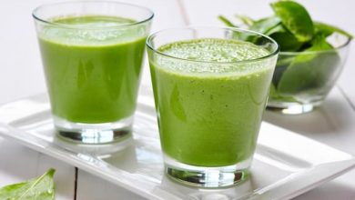 Photo of Smoothie aux épinards, pousses et ananas