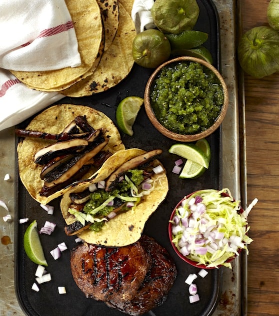 Tacos aux champignons Portobello de Forks Over Knives 
