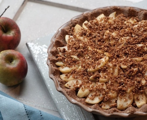 tarte aux pommes par leslie cerier