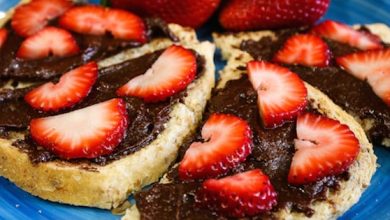 Photo of Tartinade au chocolat et aux amandes
