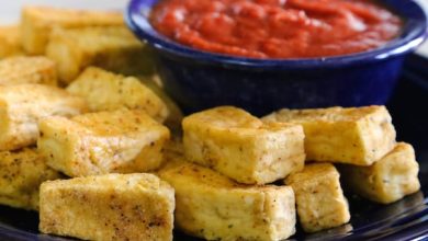 Photo of Pépites de tofu au four adaptées aux enfants
