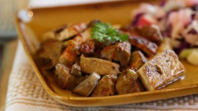 Photo of Sauté de tofu et de seitan avec sauce aux champignons