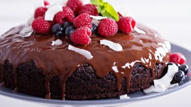 Photo of Gâteau au chocolat végétalien facile
