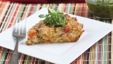 Photo of Veggie Frittata avec Salsa Verde