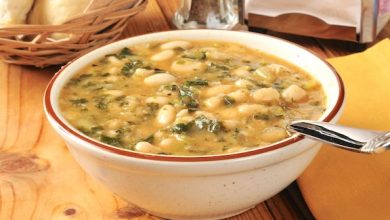 Photo of Soupe toscane aux haricots blancs et aux légumes verts d’hiver