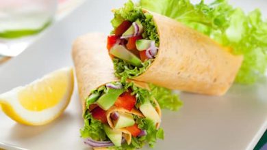 Photo of Wraps de salade jetés
