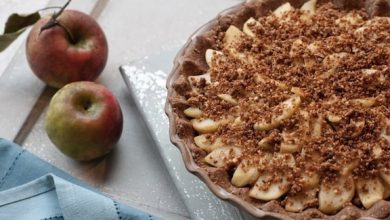 Photo of Tarte crumble aux pommes