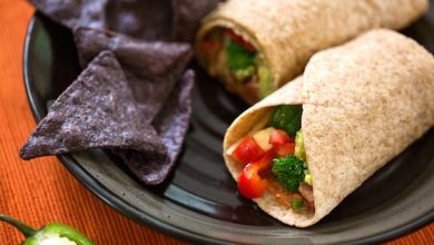 Photo of Burritos aux légumes abondants