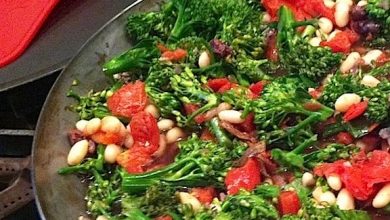 Photo of Ragoût de Brocoli Rabe aux Haricots Blancs et Cèpes
