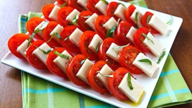 Photo of Salade Caprese Vegan (Tomates, Mozzarella et Basilic)