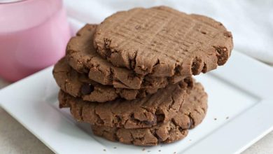 Photo of Biscuits au teff au beurre d’arachide et aux pépites de chocolat
