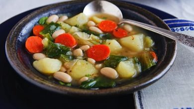 Photo of Soupe de pommes de terre à l’italienne et scarole