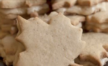 Photo of Biscuits à la feuille d’érable fourrés à la crème