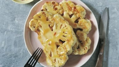 Photo of «Steaks» de chou-fleur grillé aux agrumes