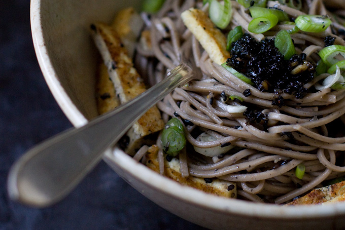Otsu au sésame noir - Les dix recettes de nouilles les plus populaires