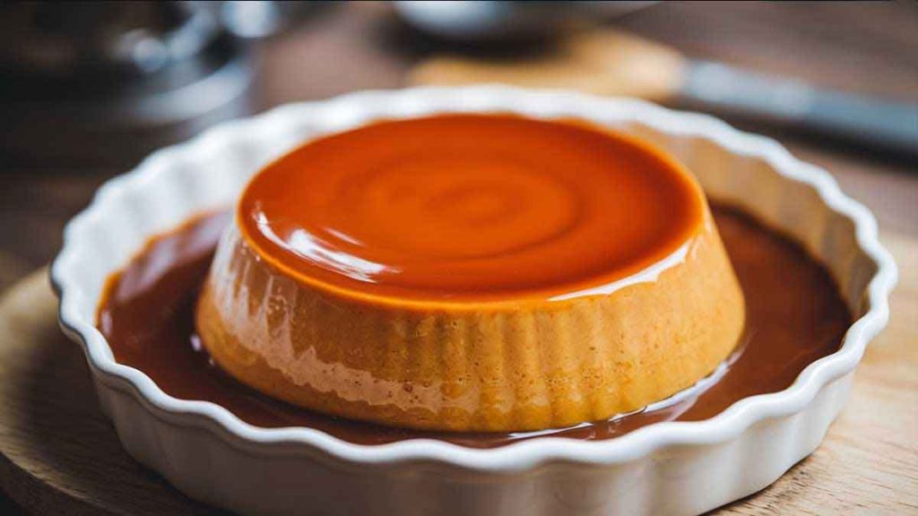 Flan mexicain ultra-simple  une seule préparation au four suffit pour ce dessert bluffant